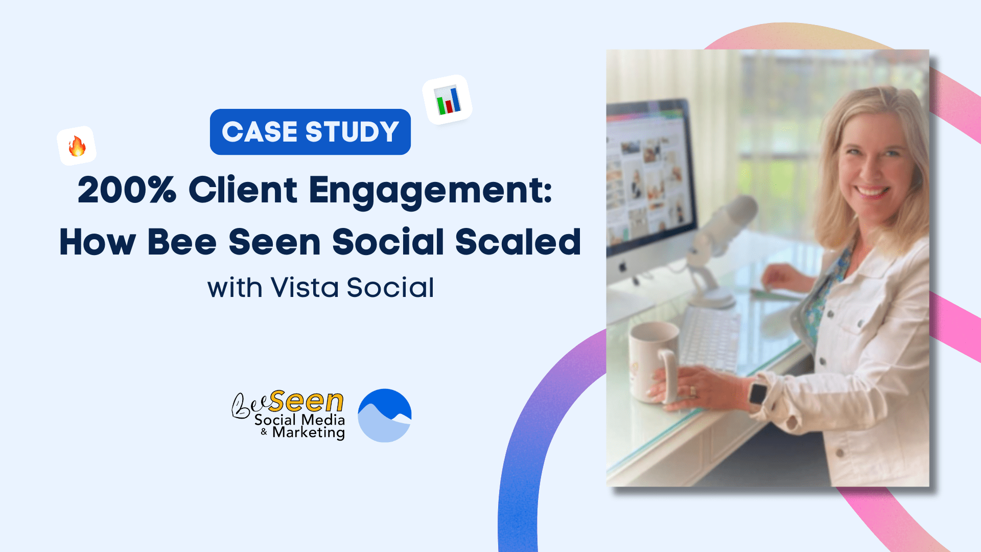 200% Client Engagement: How Bee Seen Social Media & Marketing Scaled with Vista Social 200% Client Engagement: How Bee Seen Social Media & Marketing Scaled with Vista Social