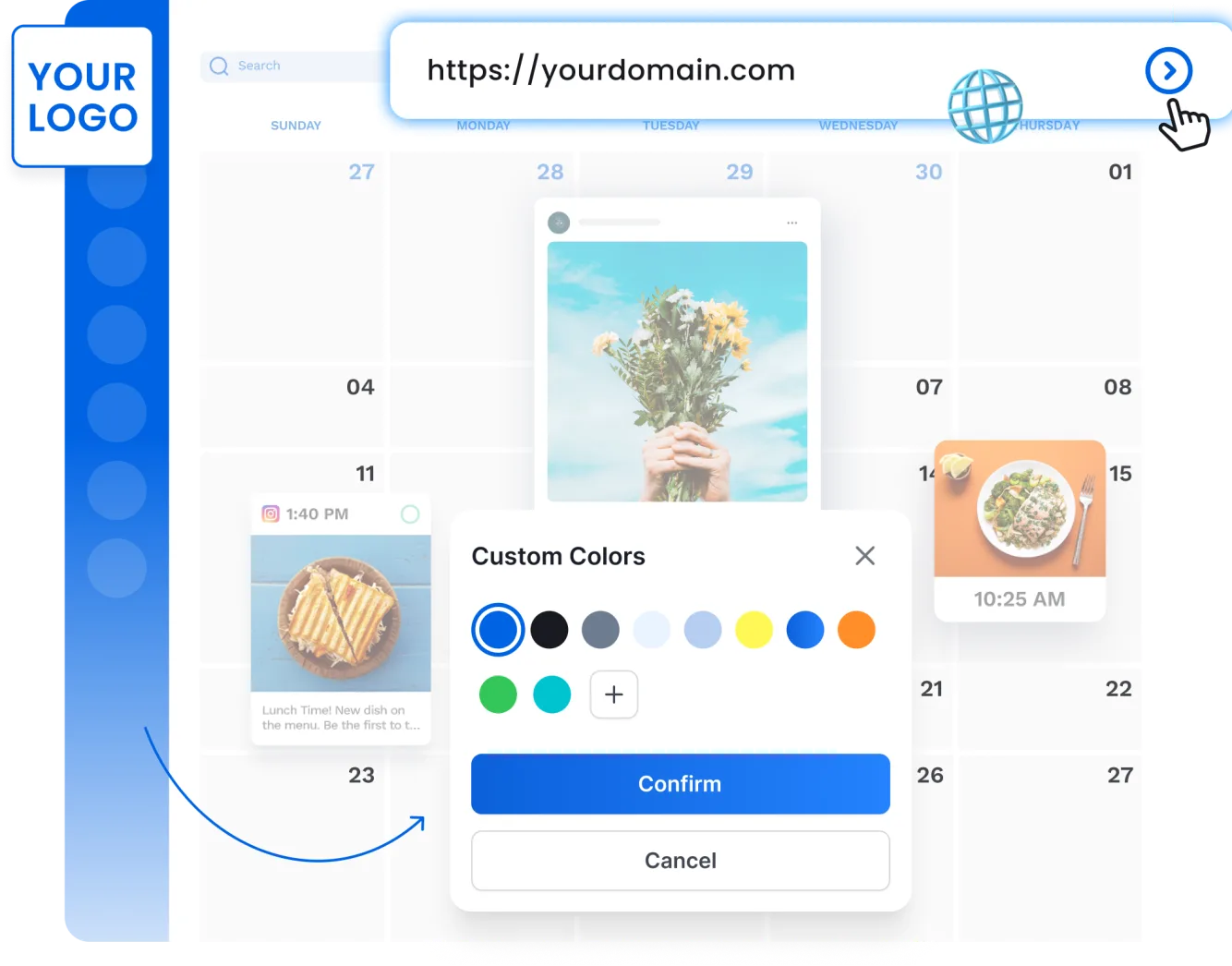 Comprehensive white label customizations